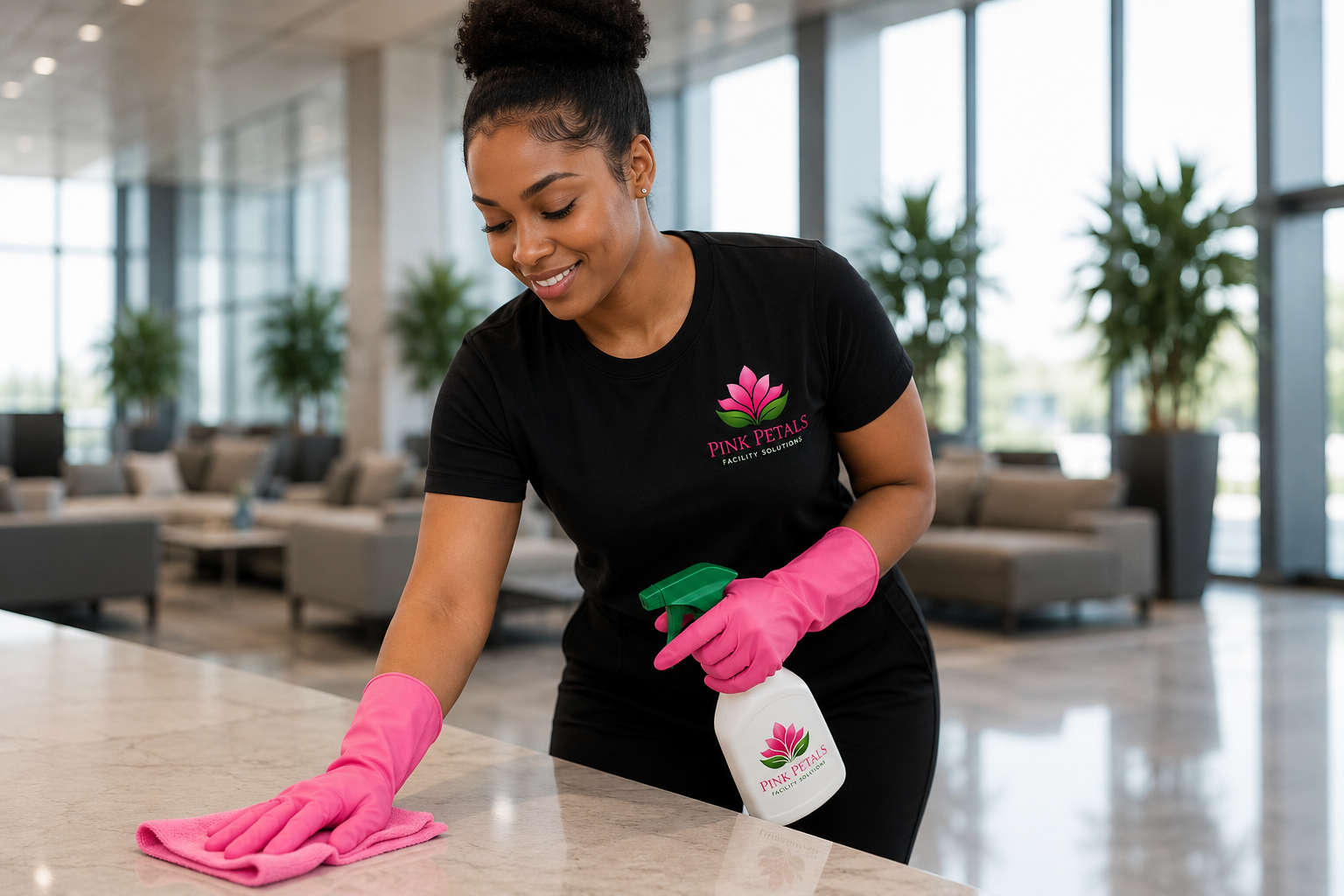 Pink Petals cleaning professional